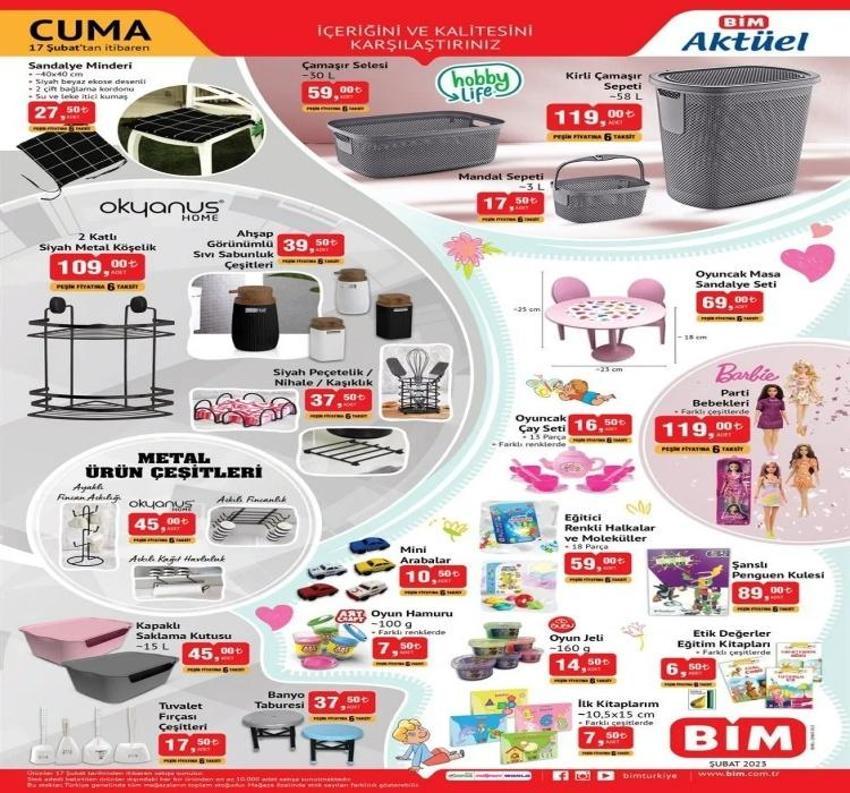 BİM 17 Şubat 2023 katalog yayınlandı! BİM deprem haftası katalogunda ısıtıcı, eşofman, ayakkabılar indirim listesinde