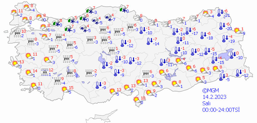 Kar tekrar geliyor! Günü belli oldu, Meteoroloji son dakika 46 ili duyurdu
