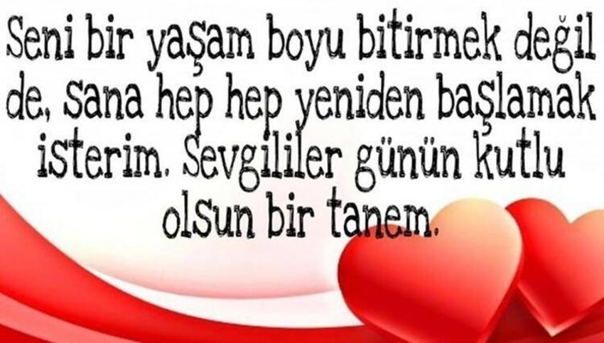 Erkek sevgiliye Sevgililer Günü mesajı! Uzaktaki Sevgiliye uzun Sevgililer Günü mesajı, romantik sözler