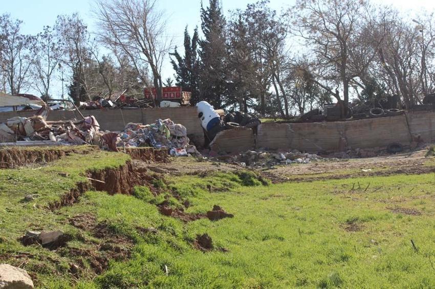 Gaziantep’te fay hattı geçtiği yeri savaş alanına çevirdi