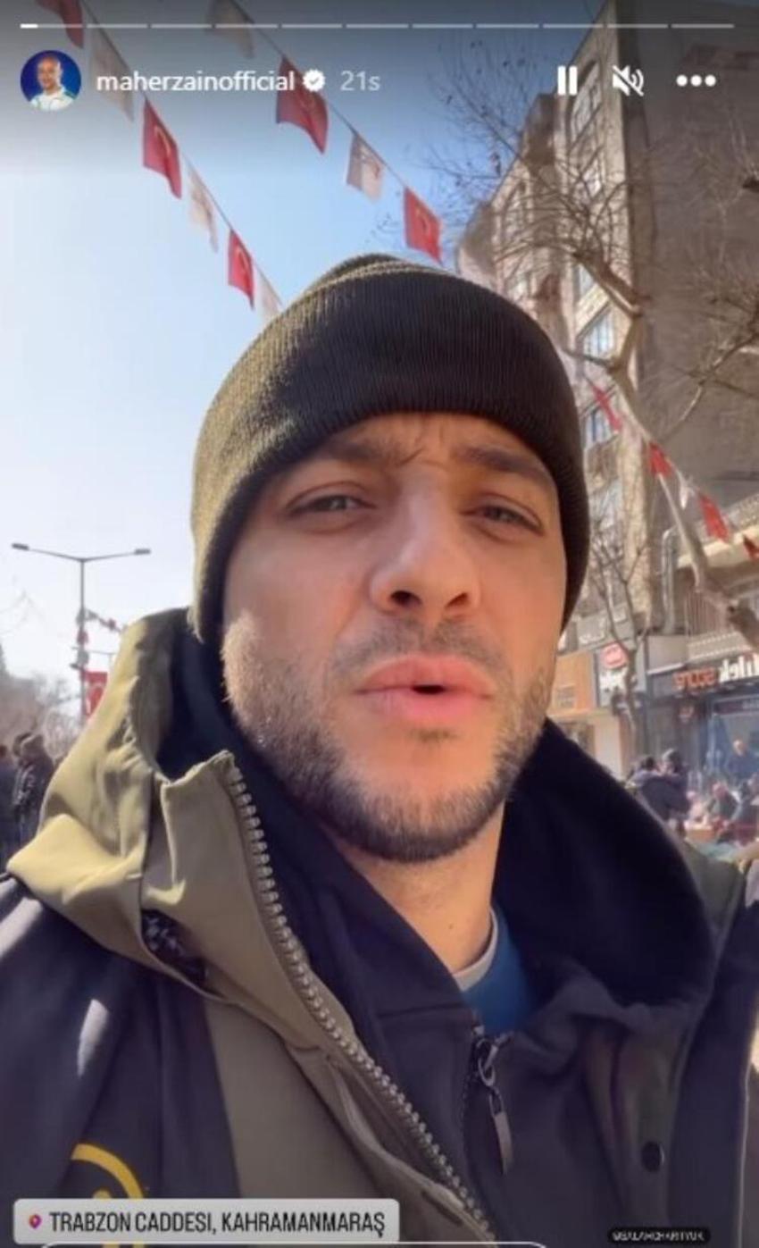 Dünyaca ünlü şarkıcı Maher Zain, Kahramanmaraş'ta yemek dağıttı!
