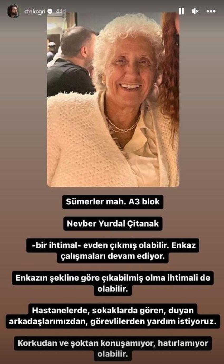 Oyuncu Çağrı Çıtanak'ın annesi hayatını kaybetti!