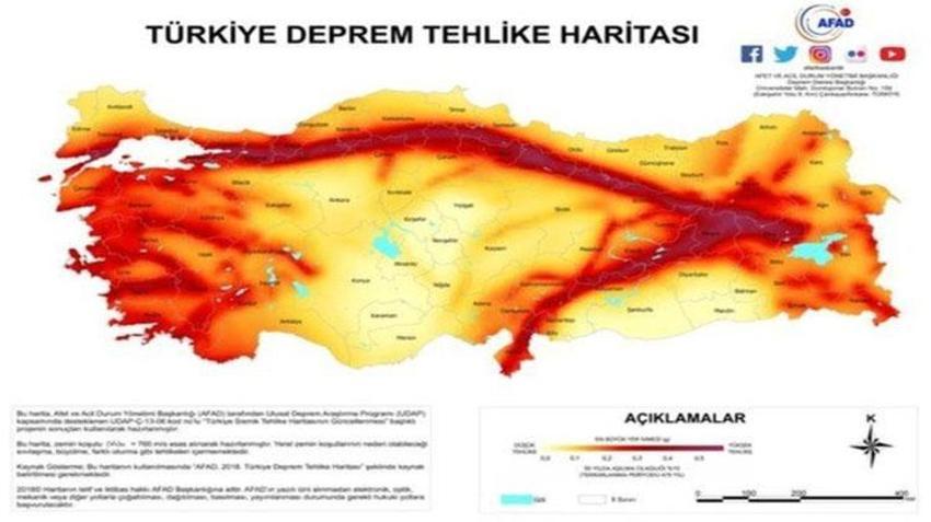 İstanbul deprem risk haritası! İstanbul fay hattı haritasına göre depreme dayanıklı bölgeler hangileri, riskli bölgeler nereler? 2023 İstanbul deprem risk haritası!