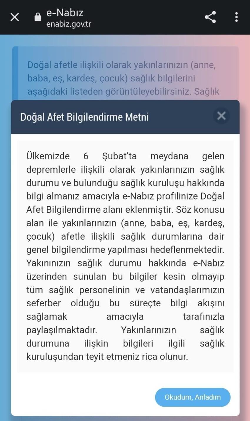 e-Nabız'da yeni özellik: 'Fotoğrafla arama' ekranı açıldı