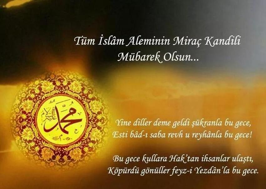 Miraç Kandili gecesi mesajları! Hadisli, anlamlı, ayetli, etkileyici, en güzel, dualı, yeni kısa kandil mesajları burada
