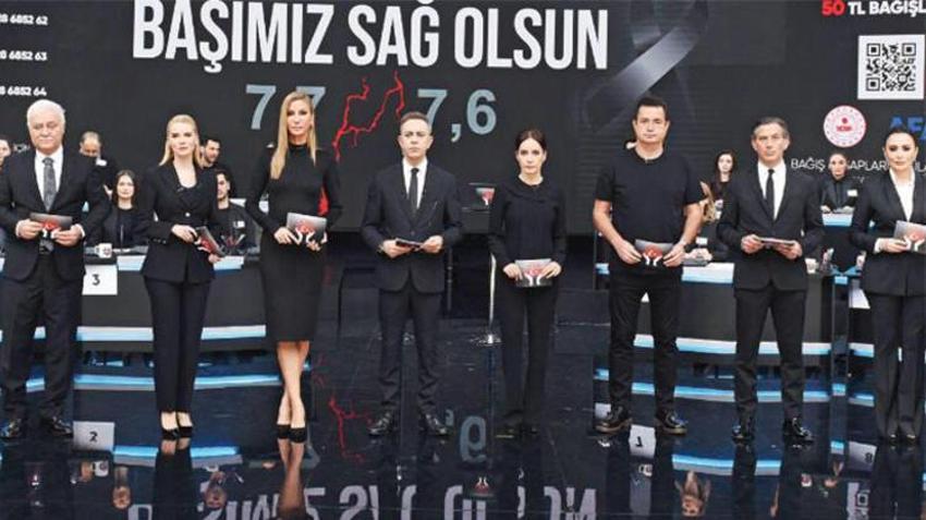 'Türkiye Tek Yürek' oldu! Ünlü isimler depremzedeler için telefon başına geçti