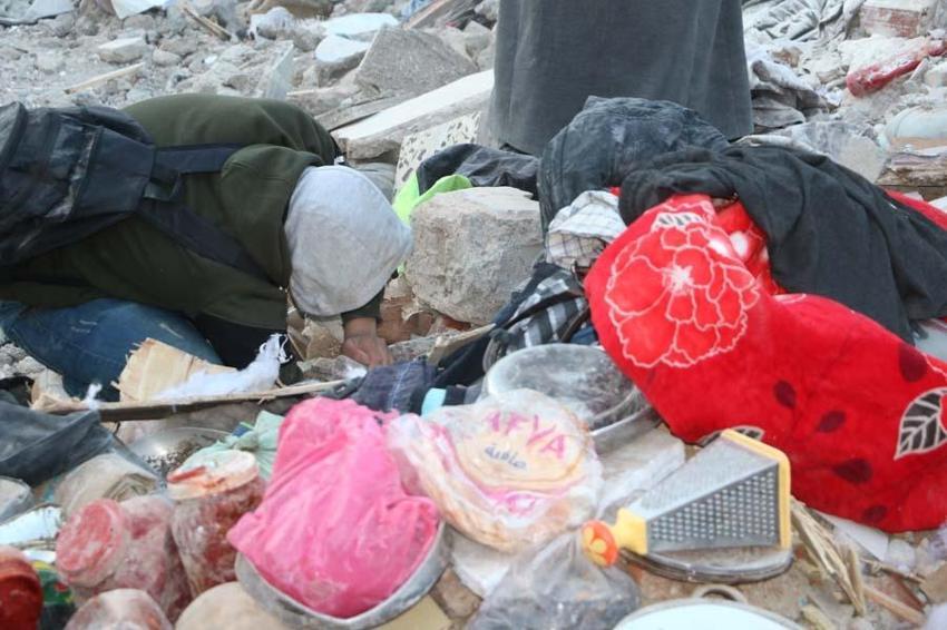 İç savaştan kaçtılar depreme yakalandılar