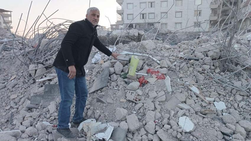 Gaziantep'te 50 kişiye mezar olan binada ‘kolon kesildi’ iddiası
