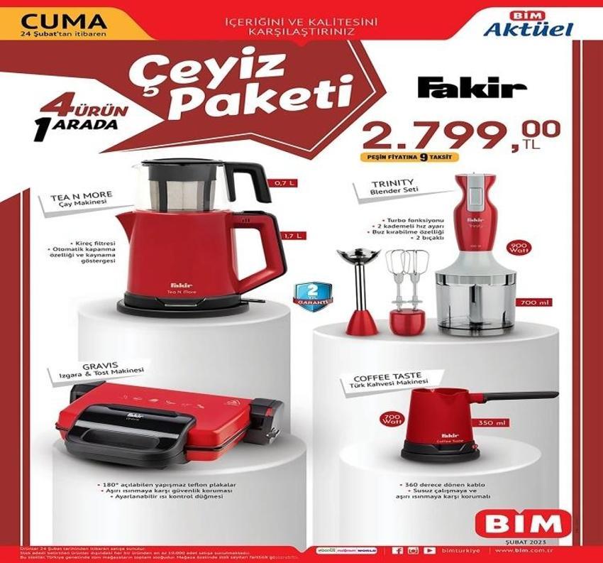 24 Şubat BİM katalogu 2023! BİM aktüel 21-24 Şubat'ta indirimli ürünler mutfağınızı dolduruyor!