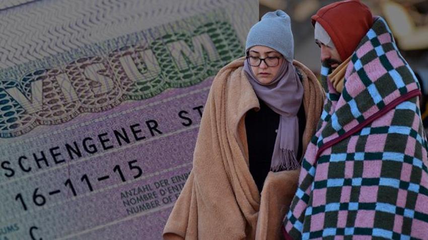 Depremzedelere ilk schengen vizeleri çıktı! Kişi başı 500 euro şartı