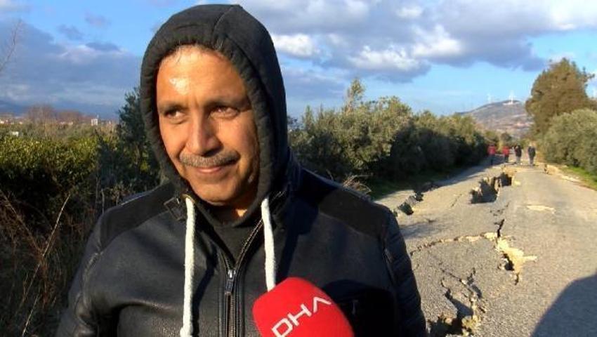 Deprem sonrası ortaya çıktı! 3 kilometre boyunca derin yarıklar oluştu