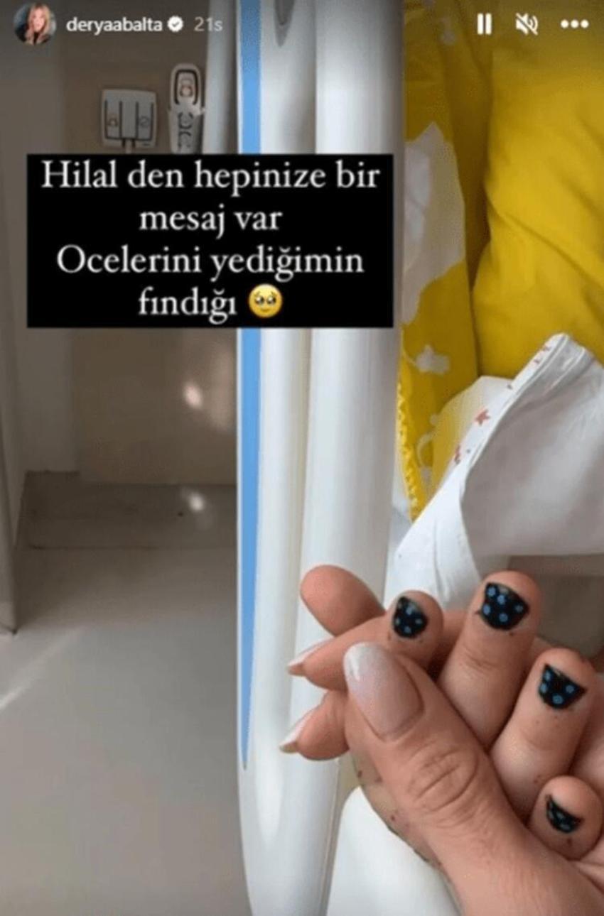 Hakan Balta ve Derya Balta çifti Hilal’e sahip çıktı!