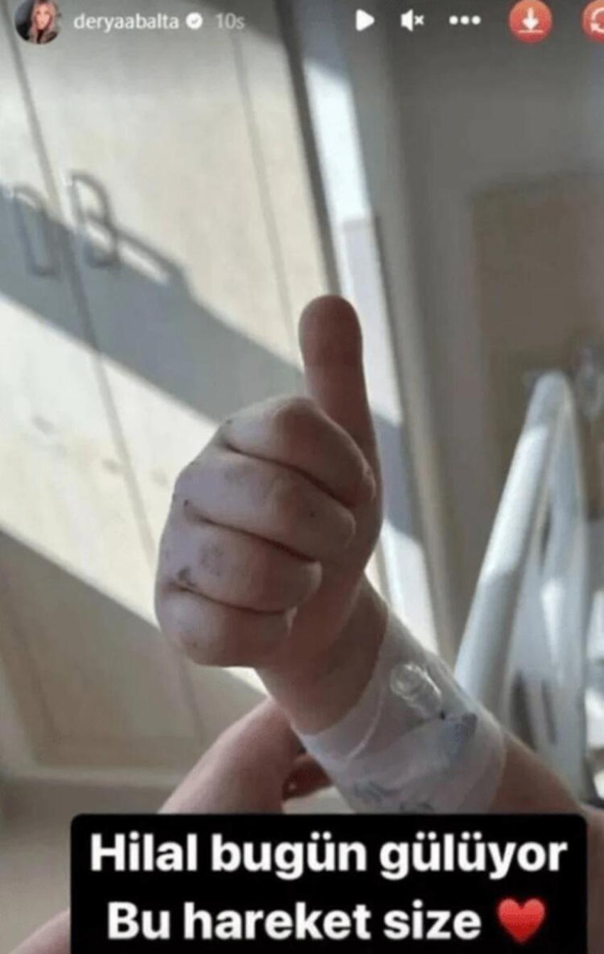 Hakan Balta ve Derya Balta çifti Hilal’e sahip çıktı!