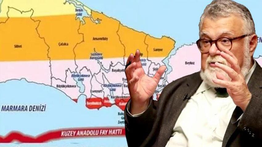 'Depremin şiddeti 9'a çıkacak' diyen Profesör Celal Şengör İstanbul'un iki ilçesini uyardı