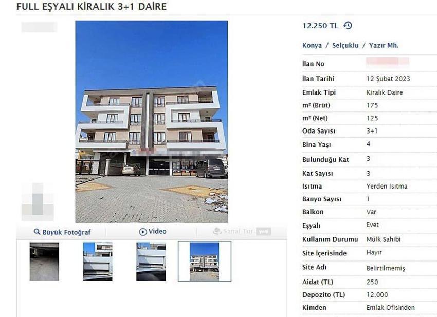Fahiş fiyatla evleri kiraya verenlere 100 bin liraya kadar ceza kesilecek