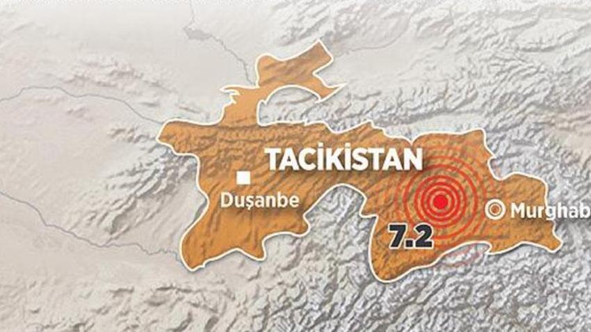 Tacikistan’da deprem mi oldu? Tacikistan nerede, deprem bölgesi mi? Tacikistan haritası! 