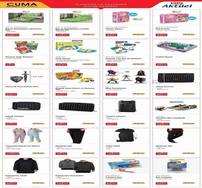 BİM aktüel katalog 3 Mart 2023 yayınlandı! İndirimli ürünler listesinde çelik saklama kabı 69 TL, kaşık seti 12 TL