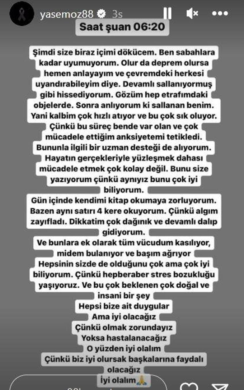 Yasemin Sakallıoğlu: Bu süreç çok mücadele ettiğim anksiyetemi tetikledi
