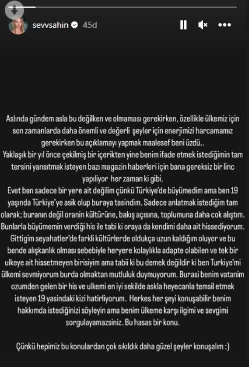 Şevval Şahin'den sert eleştirilere yanıt geldi!