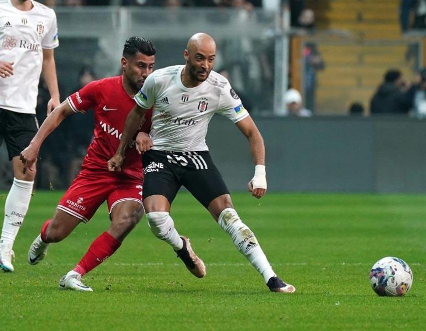 Ghezzal ısınırken sakatlandı Cenk Tosun 90+7'de penaltı kaçırdı! Beşiktaş: 0 Antalyaspor: 0