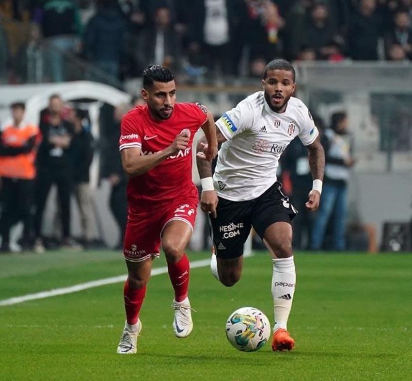 Ghezzal ısınırken sakatlandı Cenk Tosun 90+7'de penaltı kaçırdı! Beşiktaş: 0 Antalyaspor: 0