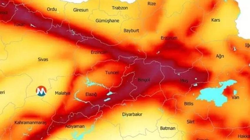 Malatya deprem haritası ve riski! 27 Şubat Malatya'da deprem mi oldu, Malatya'da büyük deprem bekleniyor mu? Malatya fayı nereden geçiyor?