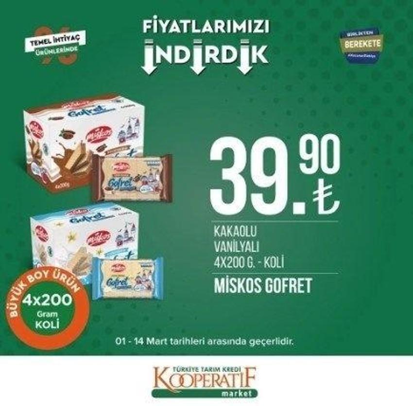 Tarım Kredi Market'te Ramazan indirimi 13-31 Mart 2023 katalog yayınlandı! 9 KG deterjan 104 TL, 5 LT Ayçiçek Yağı fiyatı indi