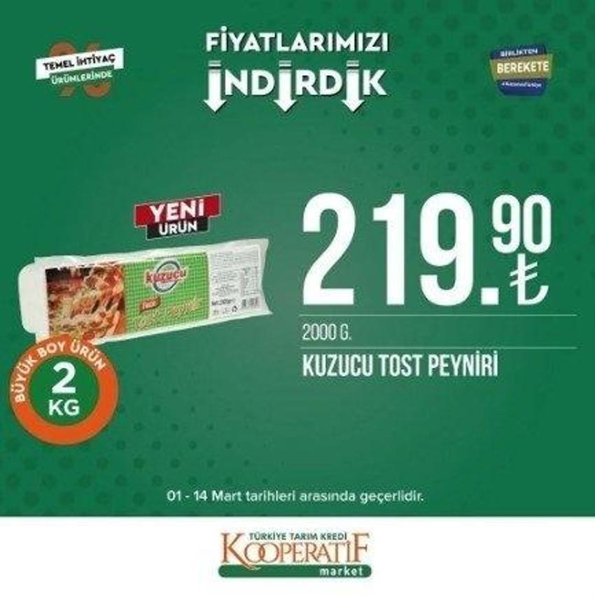 Tarım Kredi Market'te Ramazan indirimi 13-31 Mart 2023 katalog yayınlandı! 9 KG deterjan 104 TL, 5 LT Ayçiçek Yağı fiyatı indi
