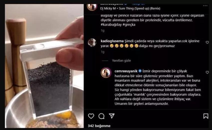 MasterChef Cemre Uyanık yemek tarifi paylaşınca tepki çekti!