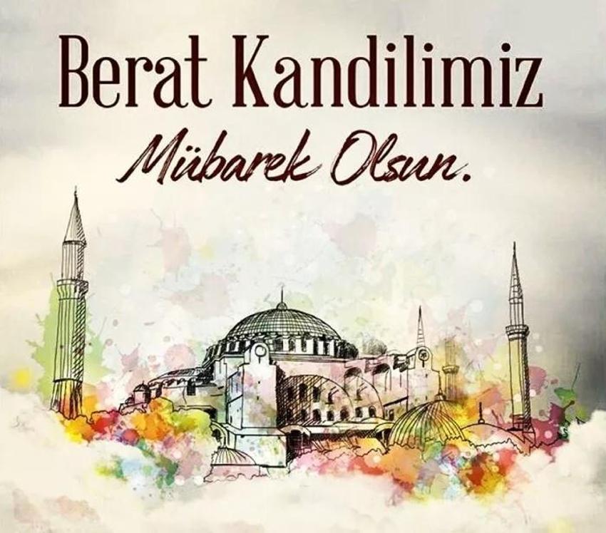 Berat Kandili Mesajları 2023! Kuran'dan ayetli, resimli Berat Kandil mesajları Dualı Berat Kandili sözleri
