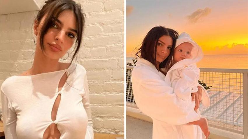 Emily Ratajkowski'den duygusal mesaj: Seni güvende tutmak için her şeyi yaparım!