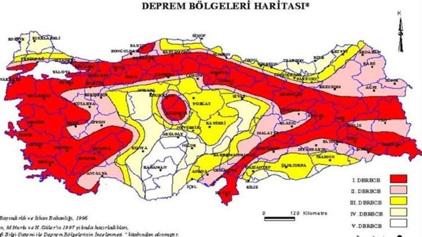 Tekirdağ deprem riski haritası! Tekirdağ deprem bölgesi mi, Çorlu’da deprem riski var mı? Tekirdağ’dan fay hattı geçiyor mu?