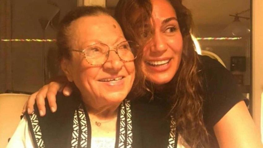 Özge Borak'ın en acı günü! Babaannesini toprağa verdi