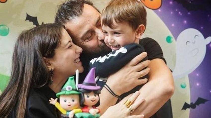 Hazal Kaya kızıyla pozunu ilk kez paylaştı!