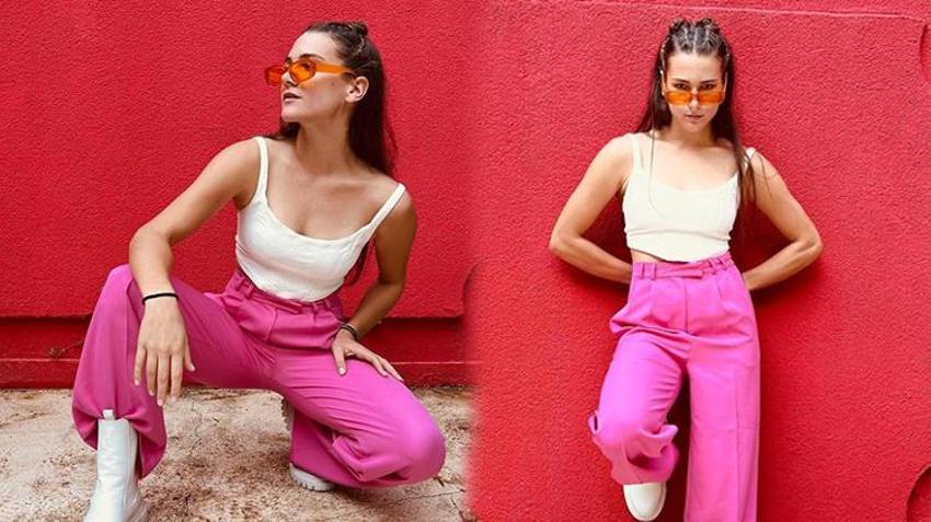 Survivor Nisa Bölükbaşı'dan dekolteli paylaşım! "Yangın yeri hep buralar sayende yok şikayet"