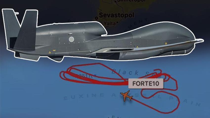 Karadeniz'de radara yakalandı! ABD uçağının Sinop-Sivastopol arasında sır uçuşu