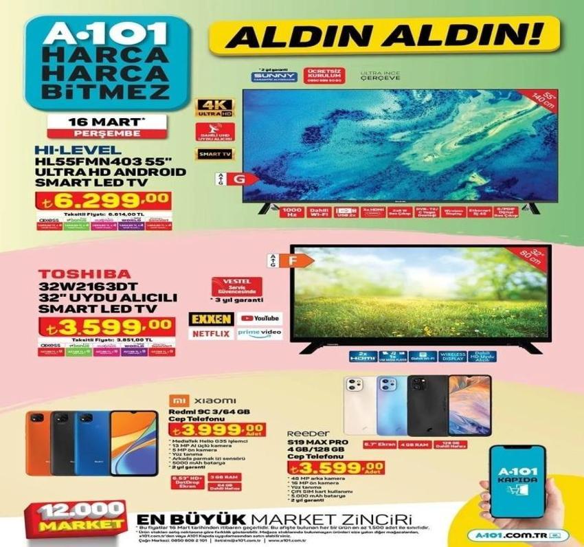 A101 aktüel 16 Mart 2023 yayınlandı! Epilasyon aleti, Apec benzinli motosiklet... A101 indirimli ürünler listesi
