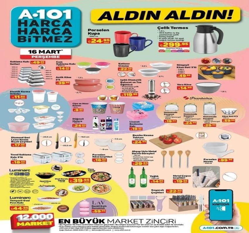 A101 aktüel 16 Mart 2023 yayınlandı! Epilasyon aleti, Apec benzinli motosiklet... A101 indirimli ürünler listesi