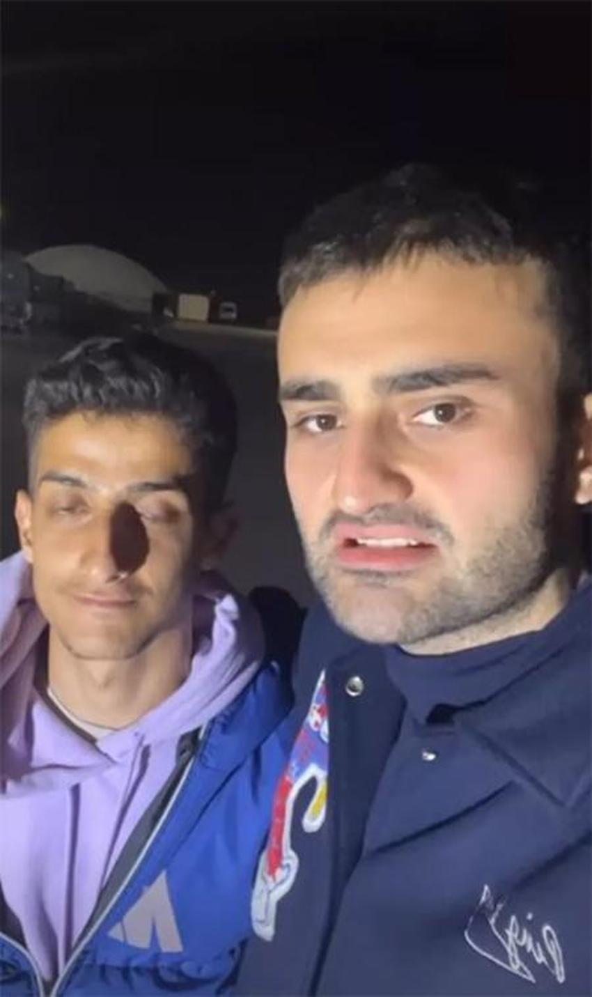 CZN Burak'tan Taha Duymaz'ın annesine ziyaret!