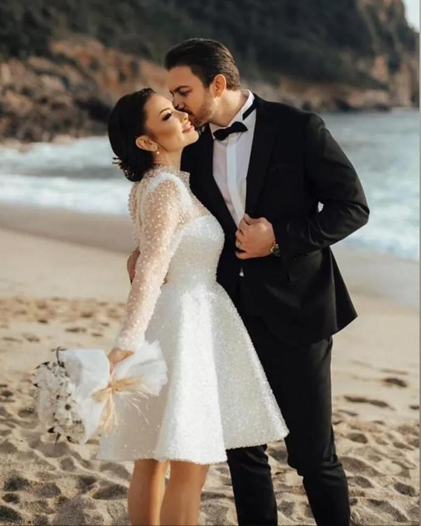 Lara ile Mehdi Karimi çiftinden güzel haber! Evlendiler
