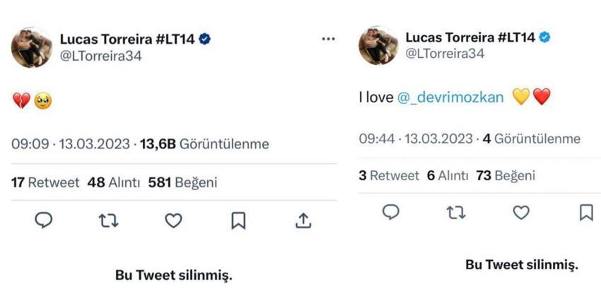 Devrim Özkan ile Lucas Torreira aşk mı yaşıyor?
