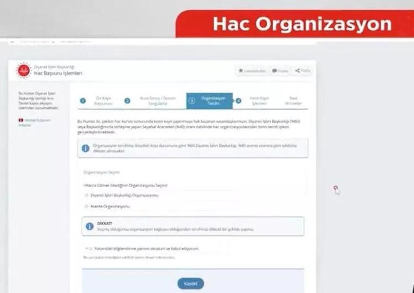 Hac kesin kayıt nasıl yapılır 2023? Diyanet: Adım adım Hac kesin kayıt işlemleri ve organizasyon tercihi...