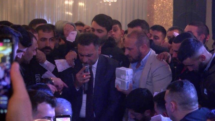 Aşiret sünnet düğününde milyonlar havada uçuştu! Paralar bavullarla taşındı
