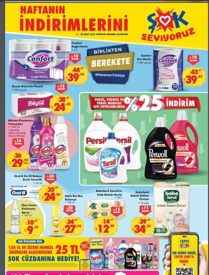 21-28 Mart ŞOK aktüel katalog 2023 yayınlandı! İndirimli ürünlerde Ramazan erzakları var! Güllaç 35 TL, Hurma 14 TL