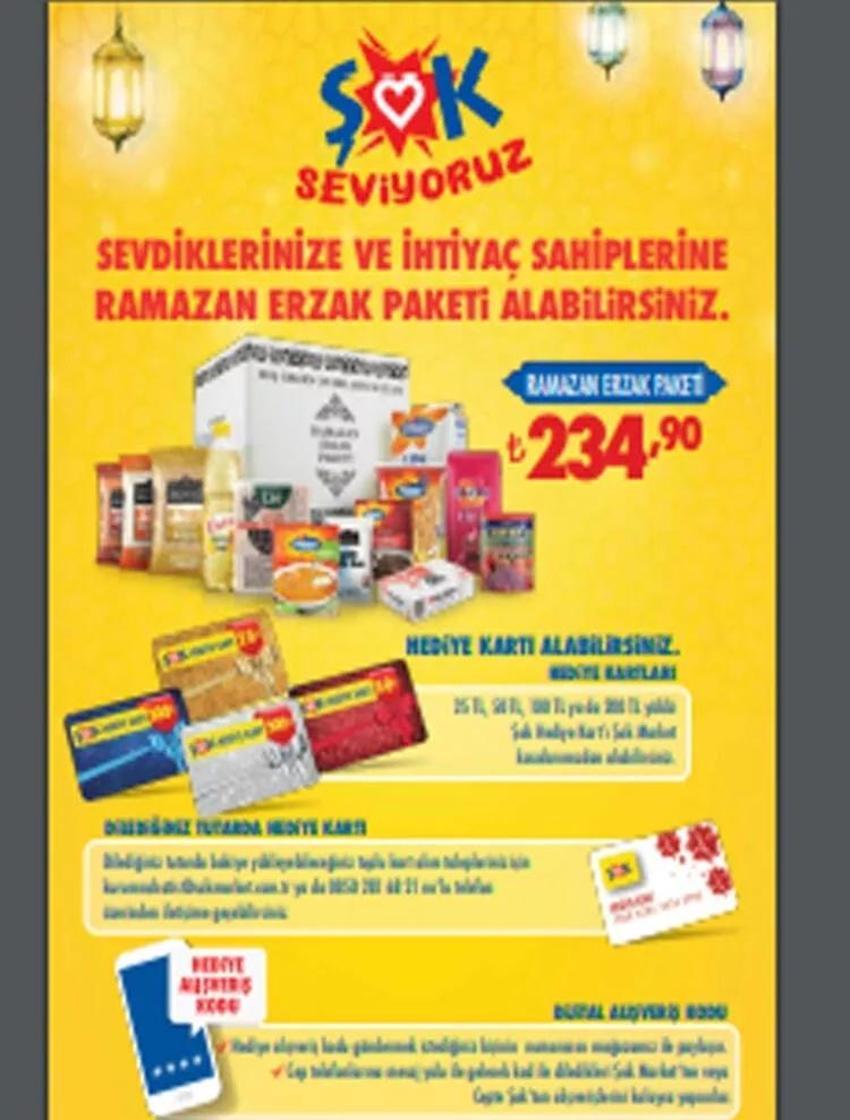 21-28 Mart ŞOK aktüel katalog 2023 yayınlandı! İndirimli ürünlerde Ramazan erzakları var! Güllaç 35 TL, Hurma 14 TL