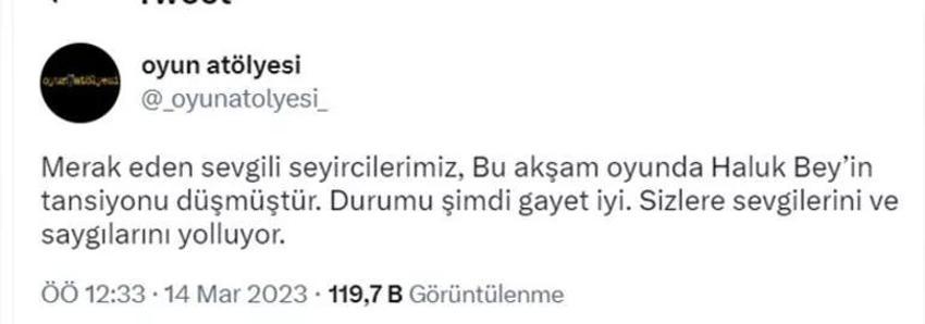 Haluk Bilginer hastanelik oldu! Sağlık durumuyla ilgili açıklama