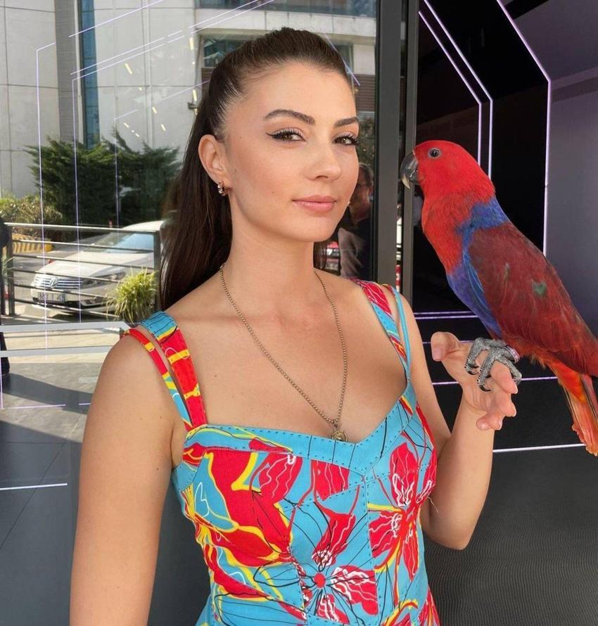 Burcu Özberk'in papağanı kaçtı! Bulana para ödülü verecek