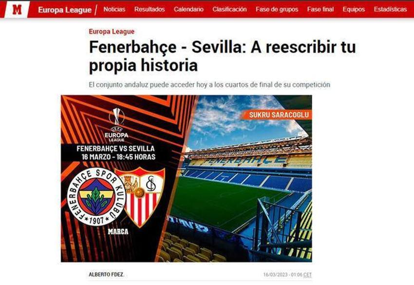 Kadıköy'de erken final! Fenerbahçe İspanya'da manşetlerde: Sevilla'nın Türk derbisi