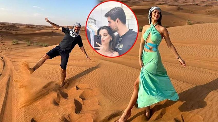 Berk Atan ve Selin Yağcıoğlu'ndan peş peşe tatil paylaşımları!