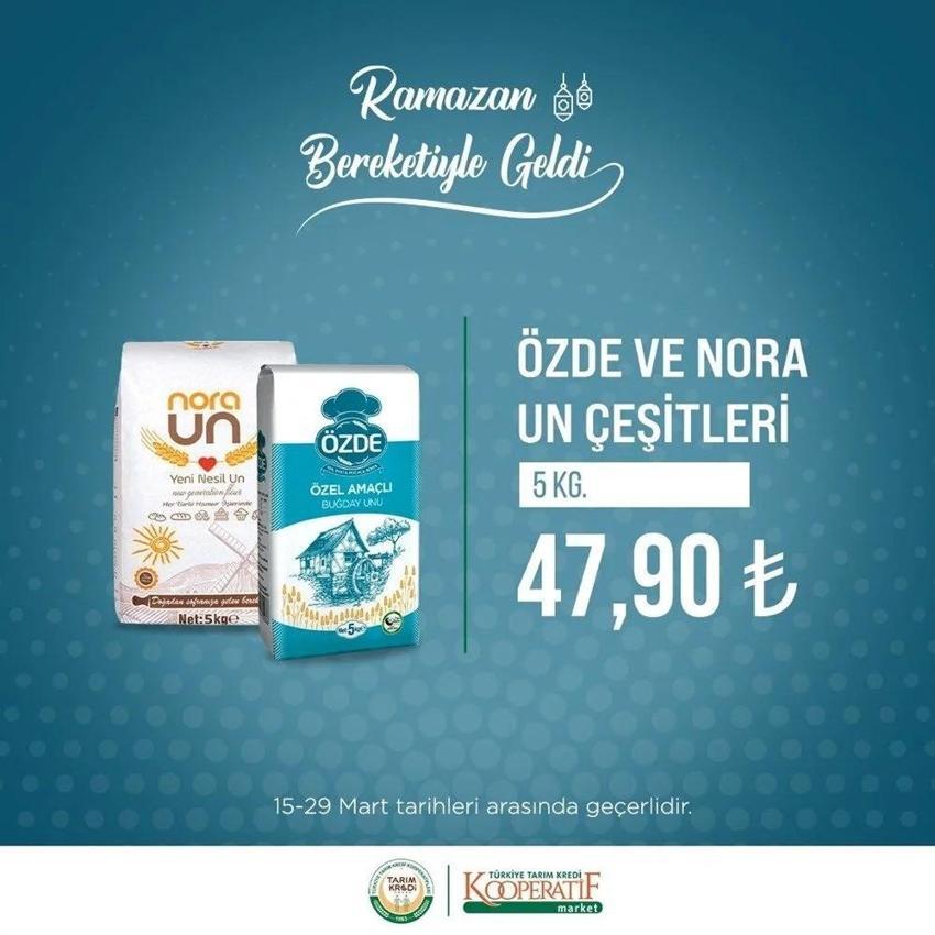 Tarım Kredi aktüel 25-29 Mart 2023 katalog yayınlandı! Tarım Kredi Ayçiçek Yağı, toz şekere ucuz Ramazan indirimi geldi